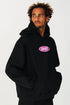 Heavy Oversized Hoodie Shift Black